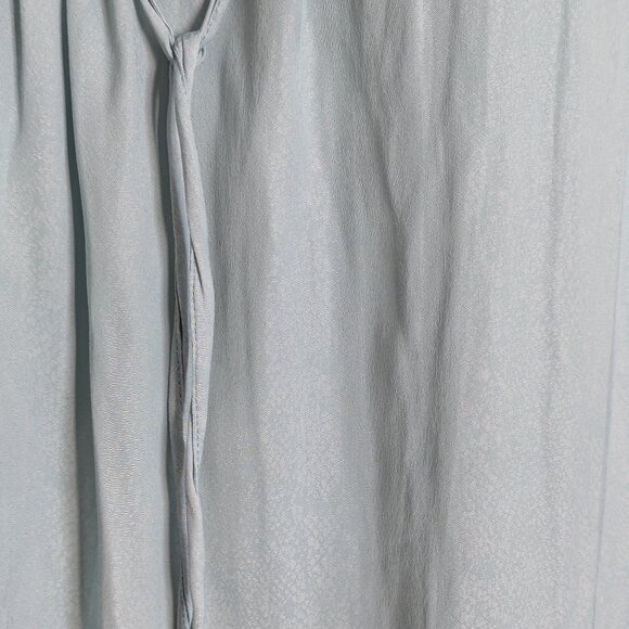 BCBGMAXAZRIA Teal Satin Snake Tank Top Size S - Picture 6 of 7